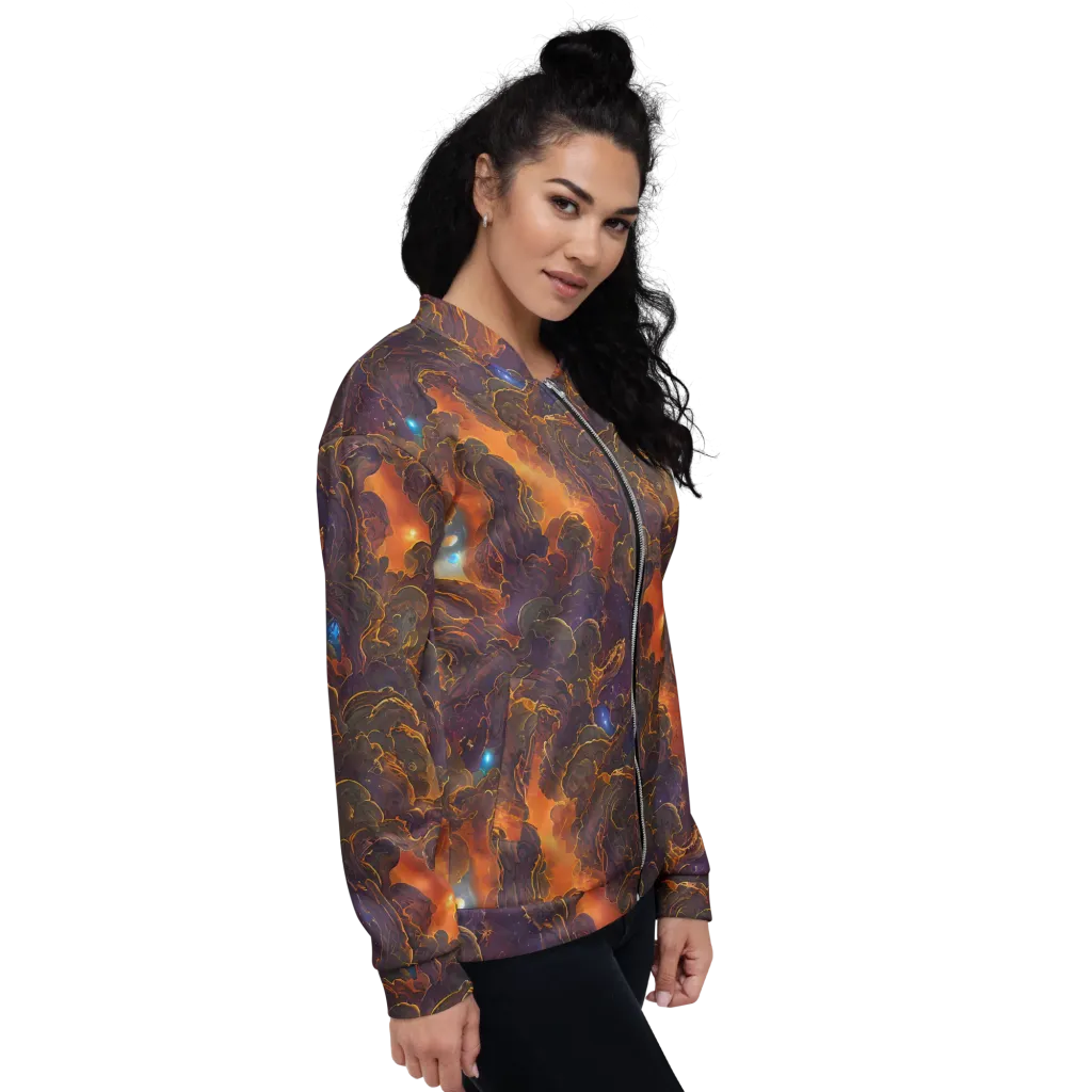 Pozzo Vortex on Bomber Jacket — Right