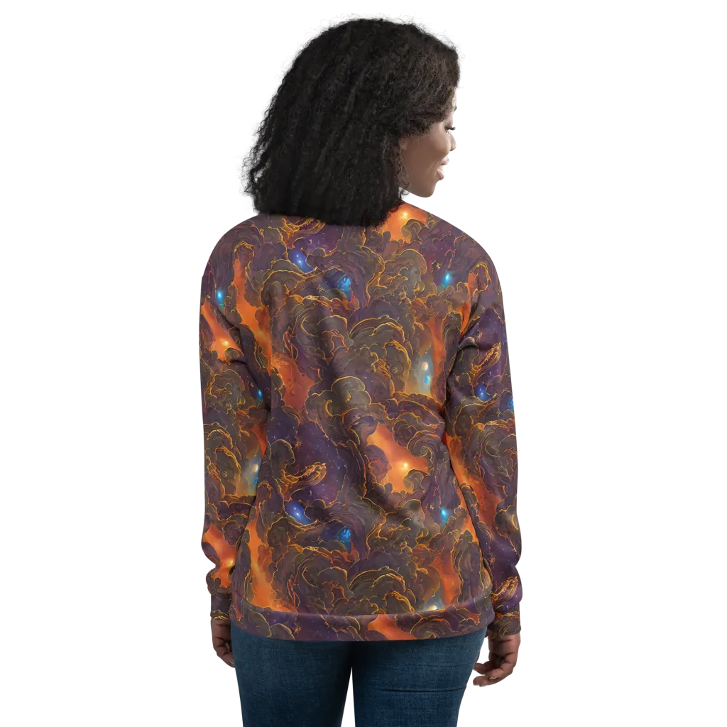 Pozzo Vortex on Bomber Jacket — Back