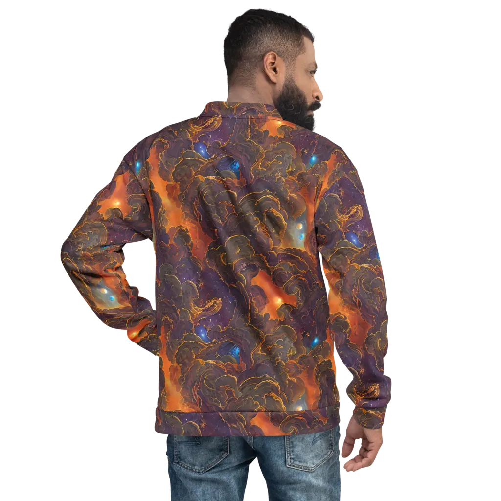 Pozzo Vortex on Bomber Jacket — Back
