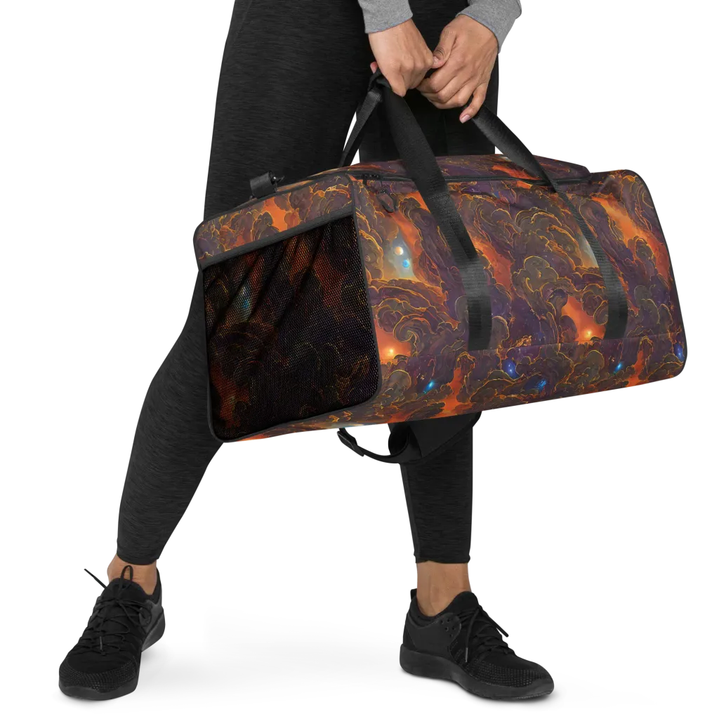 Pozzo Vortex on Duffle Bag — Right Front