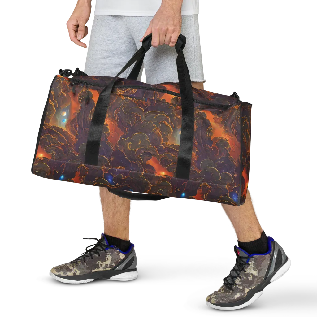 Pozzo Vortex on Duffle Bag — Front
