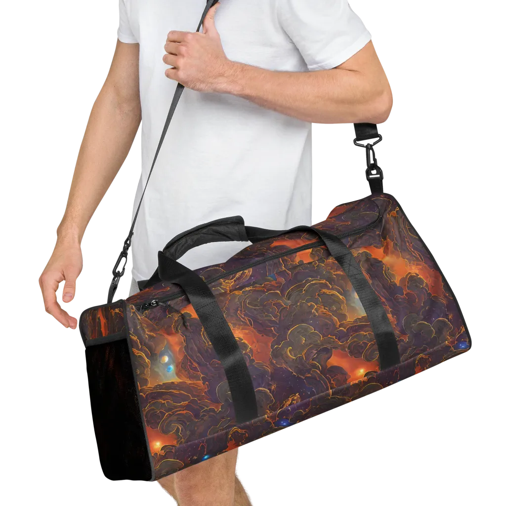Pozzo Vortex on Duffle Bag — Right Front