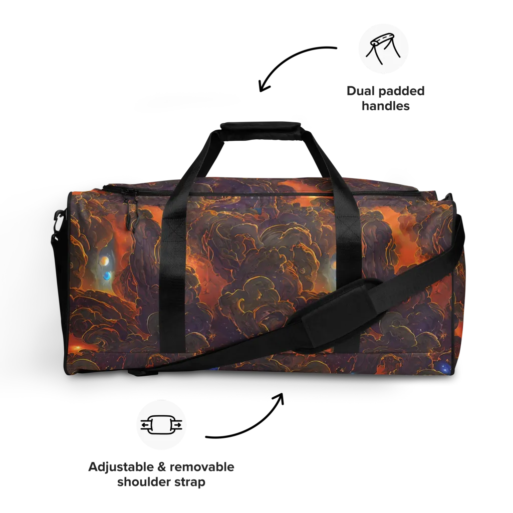 Pozzo Vortex on Duffle Bag — Front