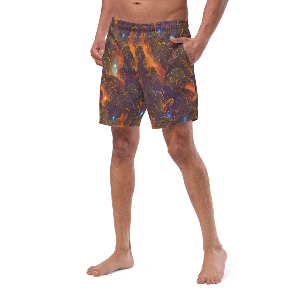 Pozzo Vortex on Swim Trunks — Left Front