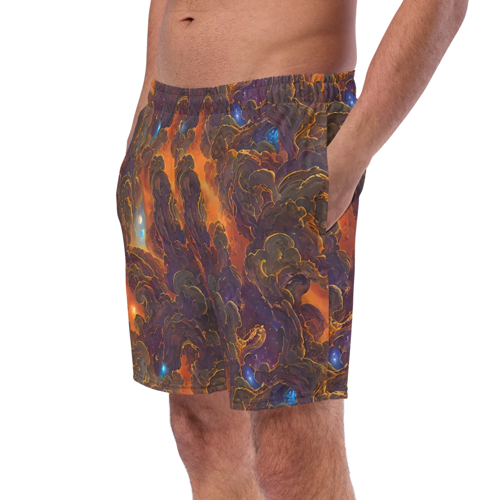 Pozzo Vortex on Swim Trunks — Left Front