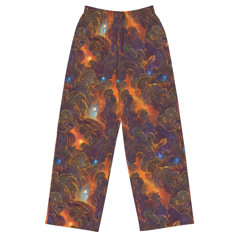 Pozzo Vortex on Wide-Leg Pants — Front