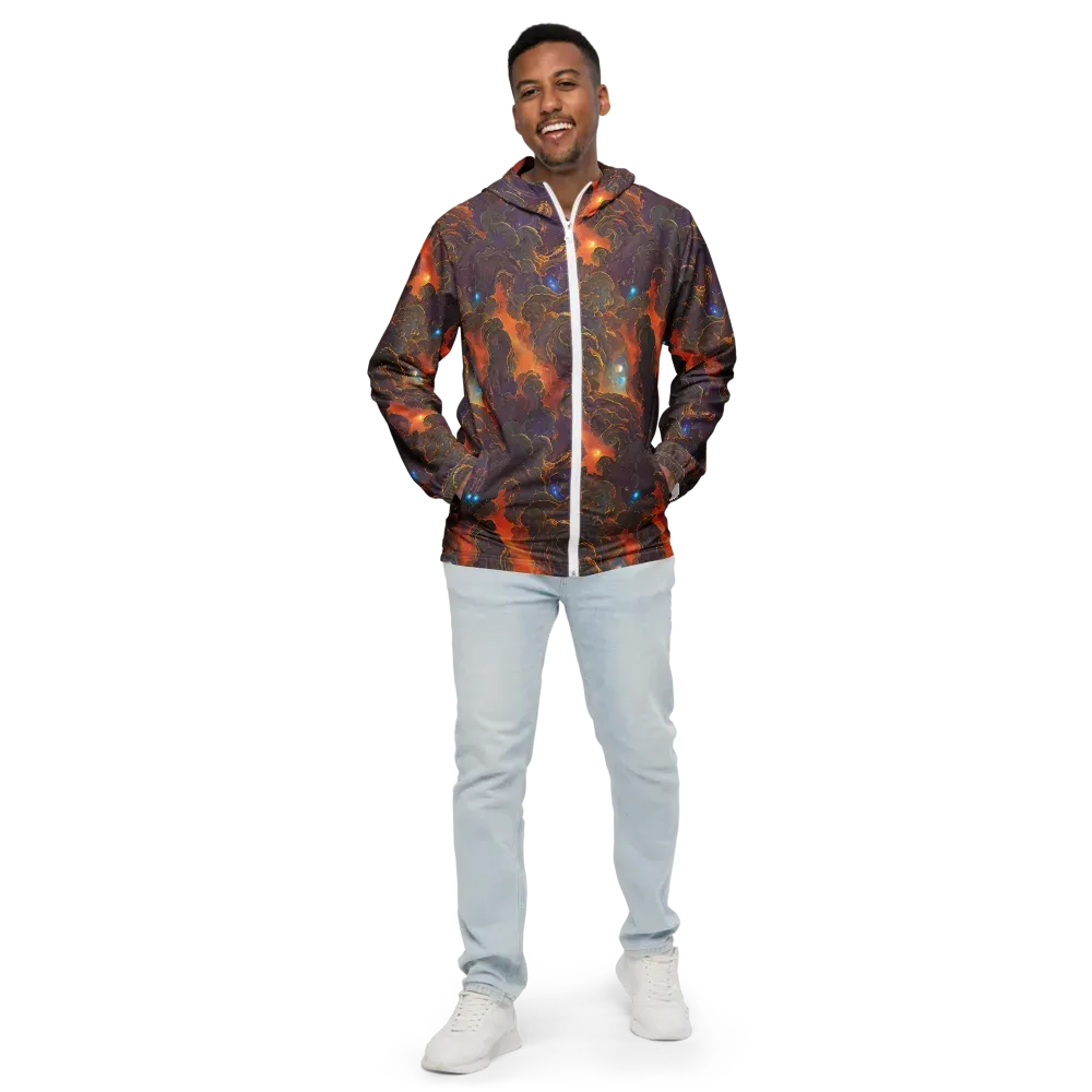 Pozzo Vortex on Men's Windbreaker — Front