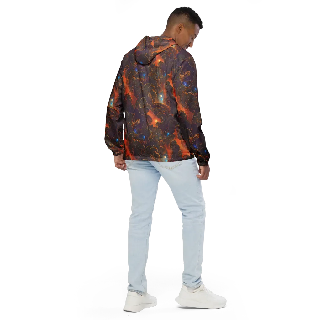 Pozzo Vortex on Men's Windbreaker — Back