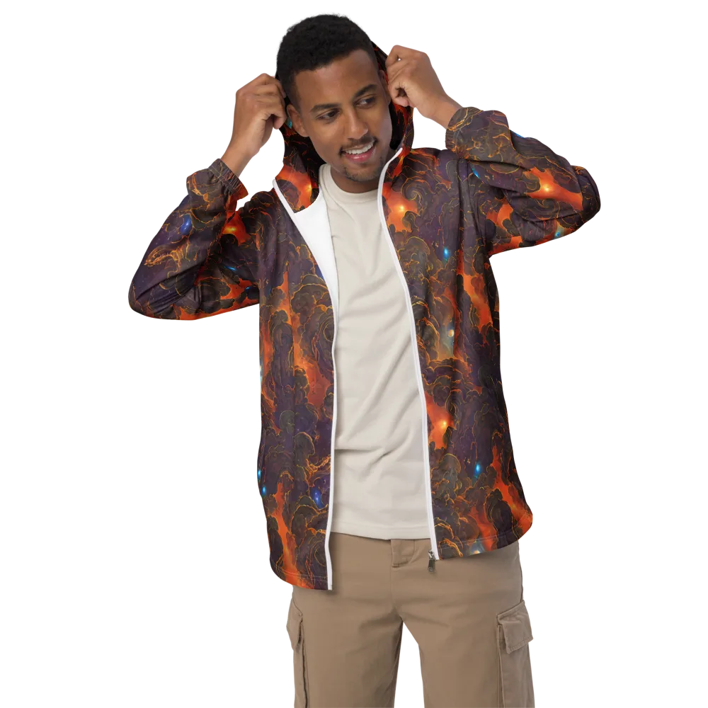 Pozzo Vortex on Men's Windbreaker — Front
