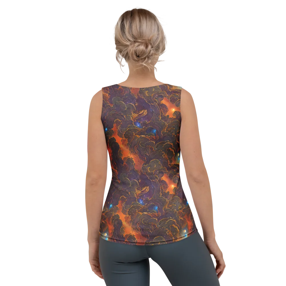 Pozzo Vortex on Women's Tank Top — Back