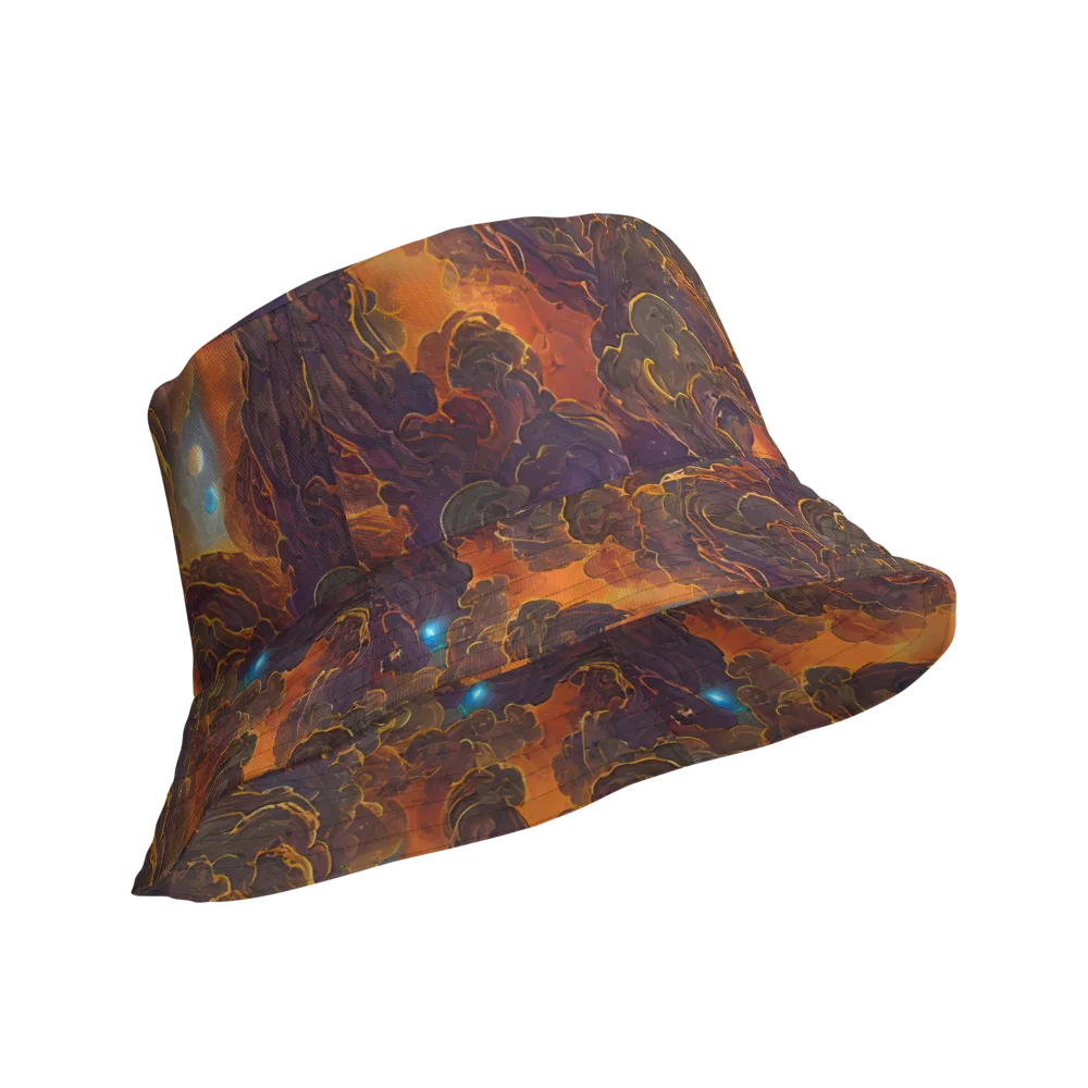 Pozzo Vortex on Reversible Bucket Hat — Product details Outside