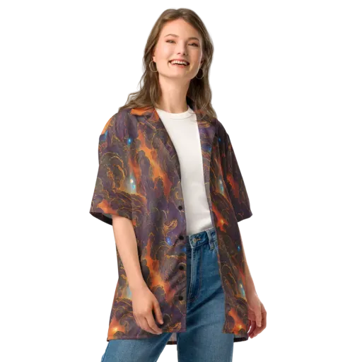 Pozzo Vortex on a Button Shirt