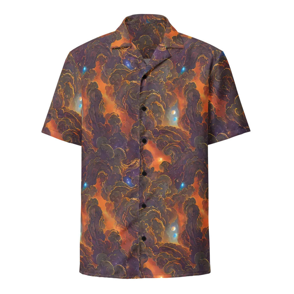 Pozzo Vortex on Button Shirt — Front