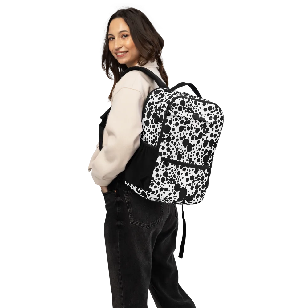Dappled Shadow Dance on Utility Backpack — Back