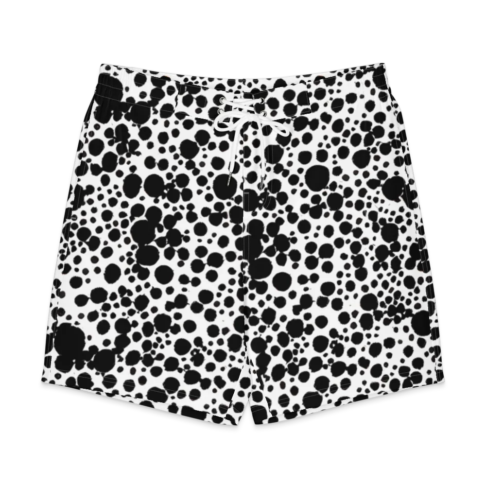 Dappled Shadow Dance on Men's Board Shorts — Front