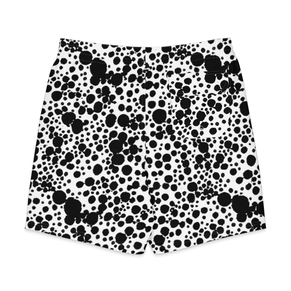 Dappled Shadow Dance on Men's Board Shorts — Back