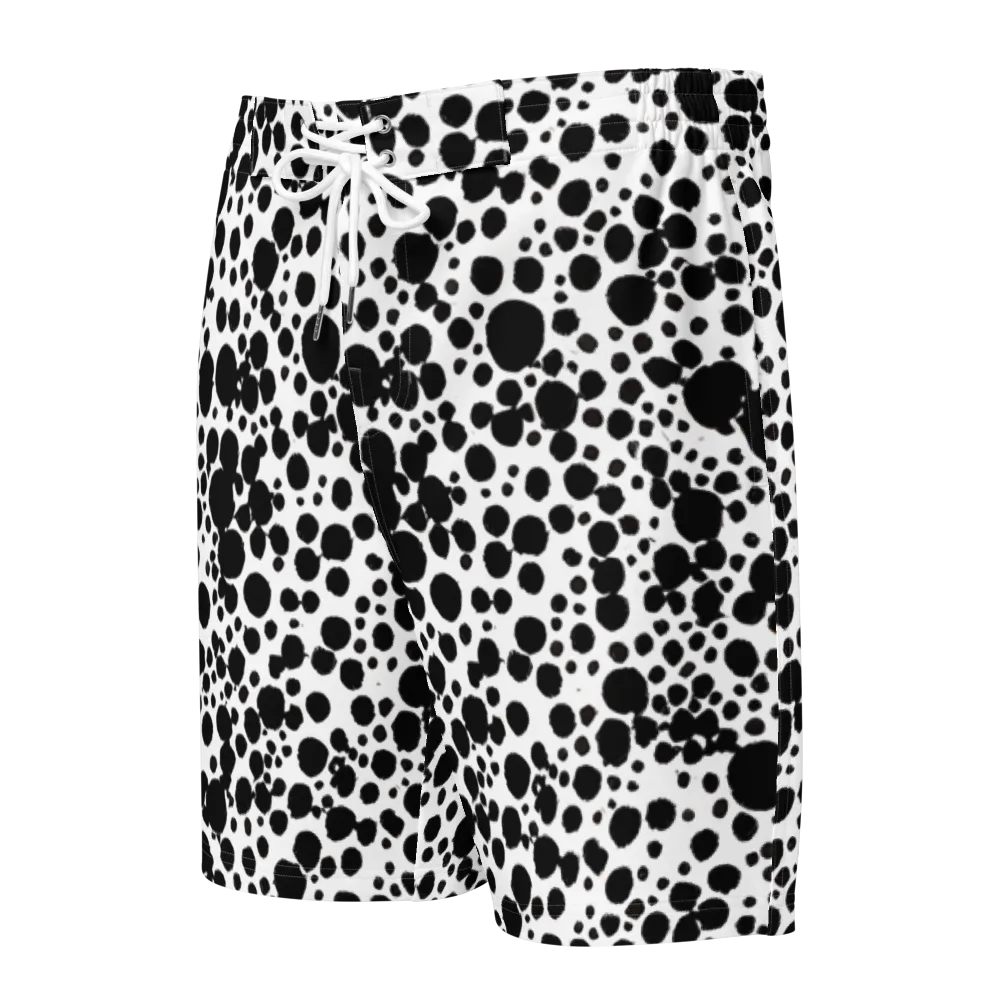 Dappled Shadow Dance on Men's Board Shorts — Front