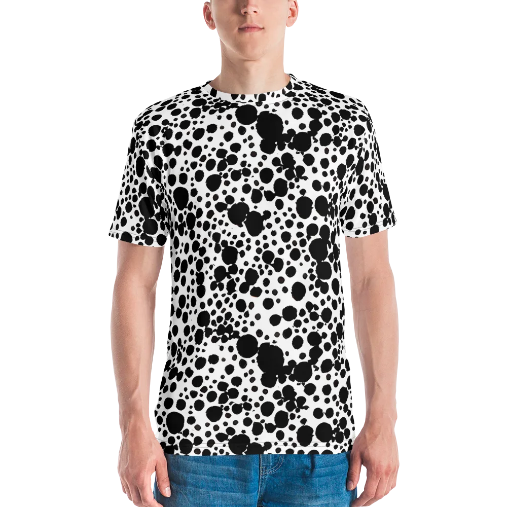Dappled Shadow Dance on Men's Crew Neck T-Shirt — Front