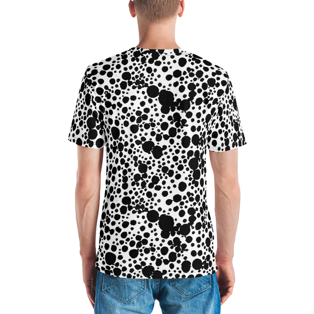 Dappled Shadow Dance on Men's Crew Neck T-Shirt — Back