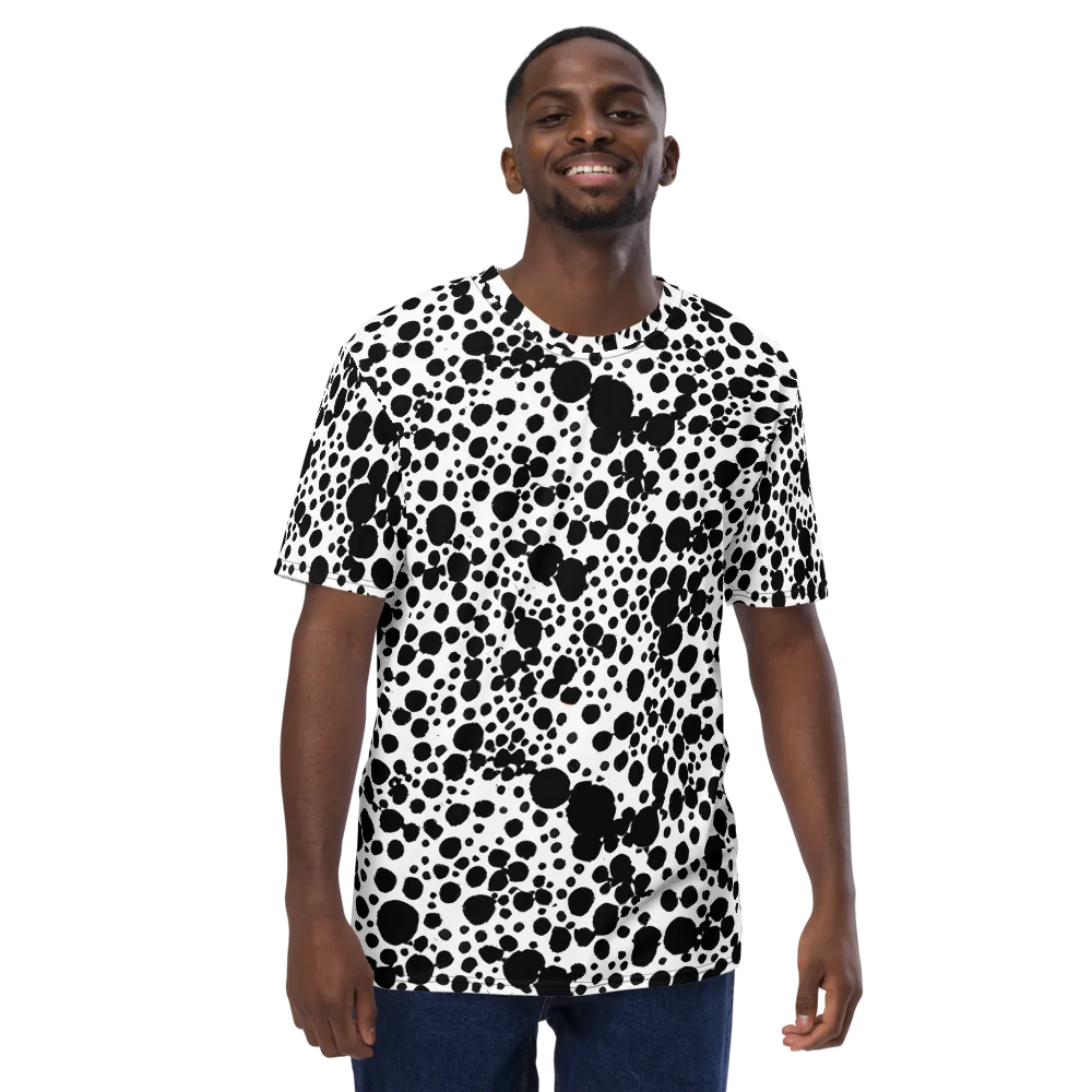 Dappled Shadow Dance on Men's Crew Neck T-Shirt — Front