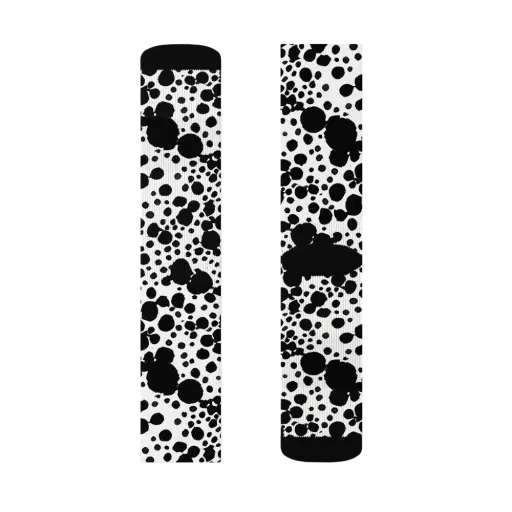 Dappled Shadow Dance on a Socks