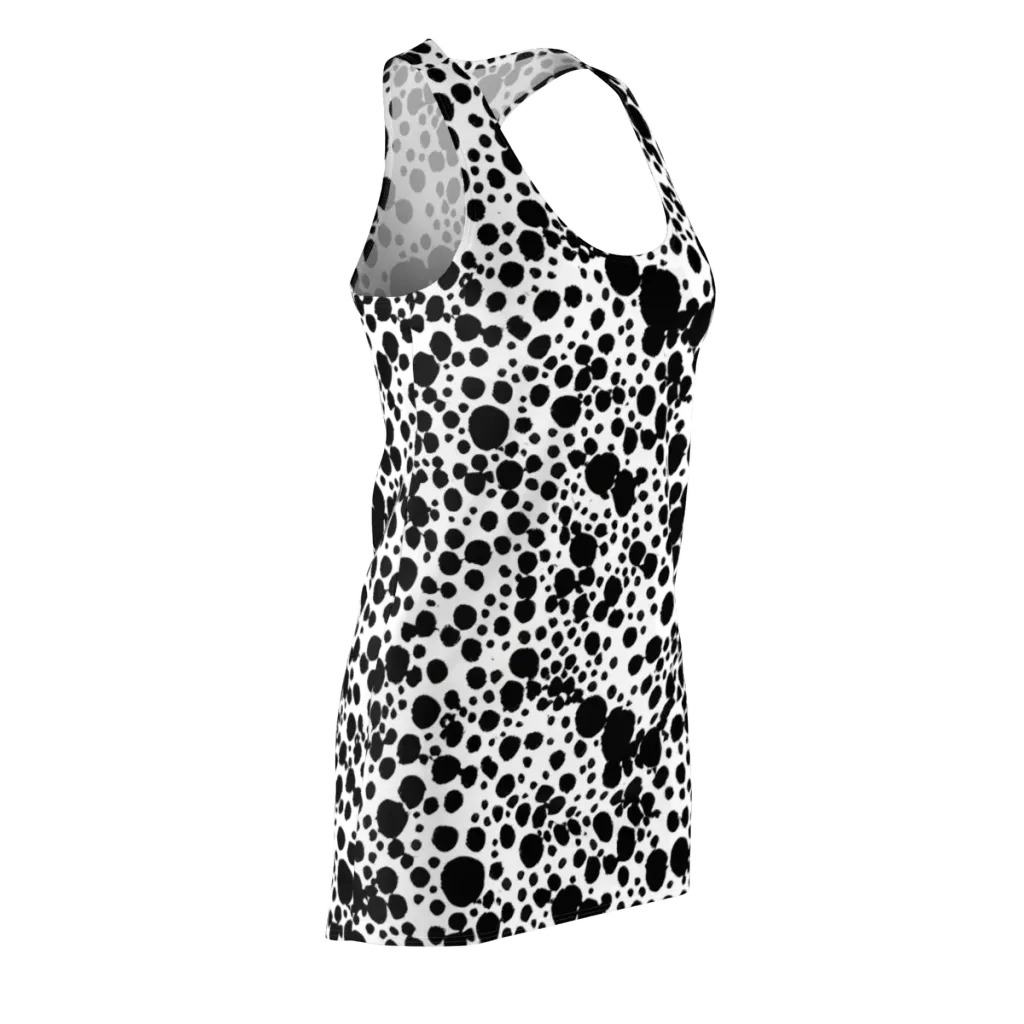 Dappled Shadow Dance on Racerback Dress — Front Side