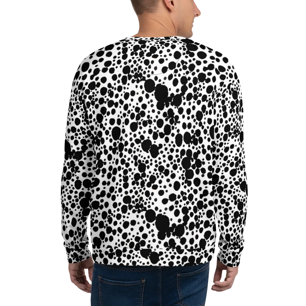 Dappled Shadow Dance on Sweatshirt — Back