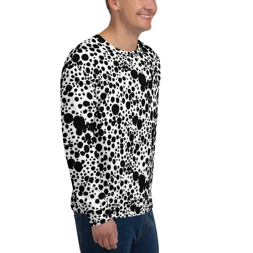 Dappled Shadow Dance on Sweatshirt — Right Front