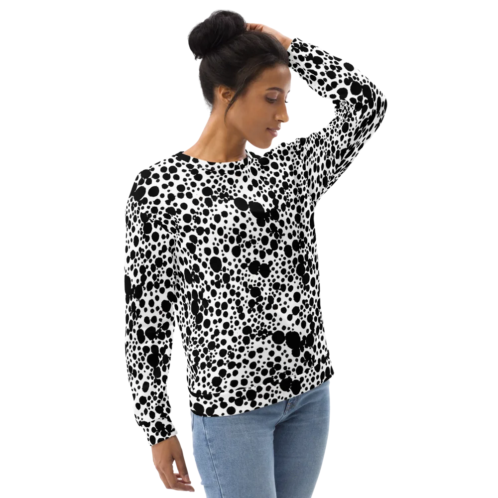 Dappled Shadow Dance on Sweatshirt — Right Front