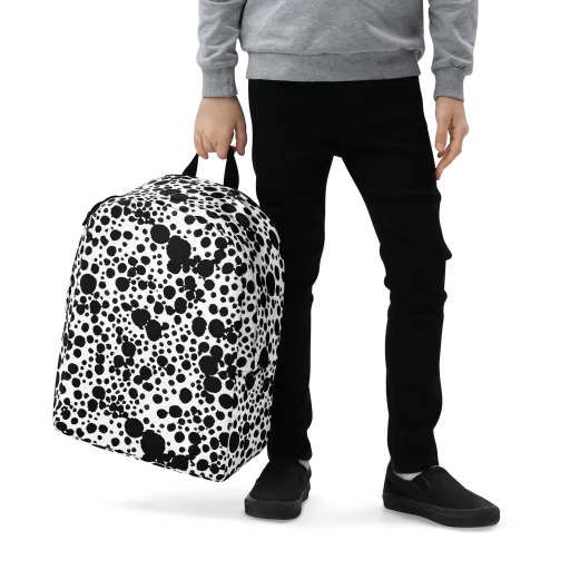 Dappled Shadow Dance on a Minimalist Backpack