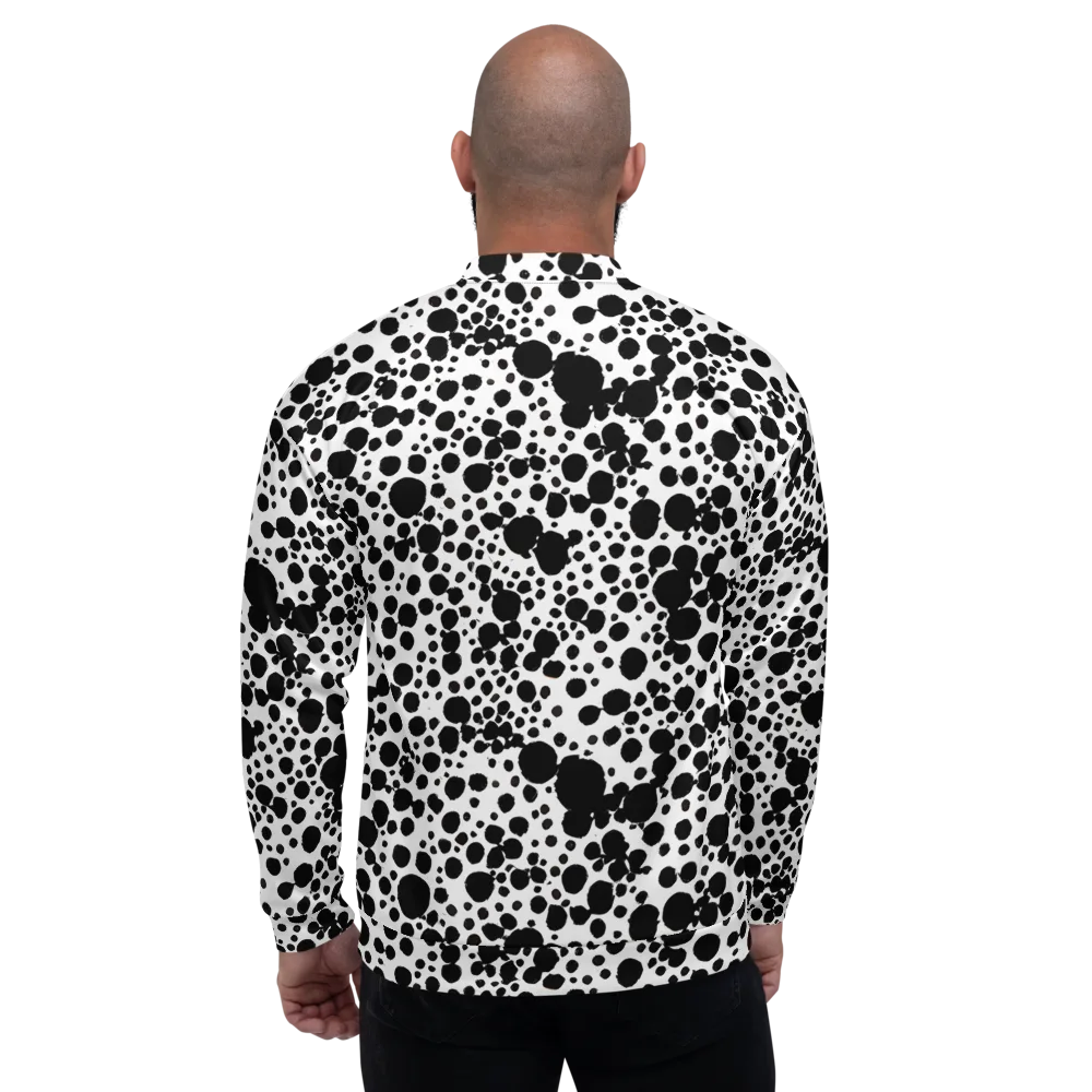 Dappled Shadow Dance on Bomber Jacket — Back