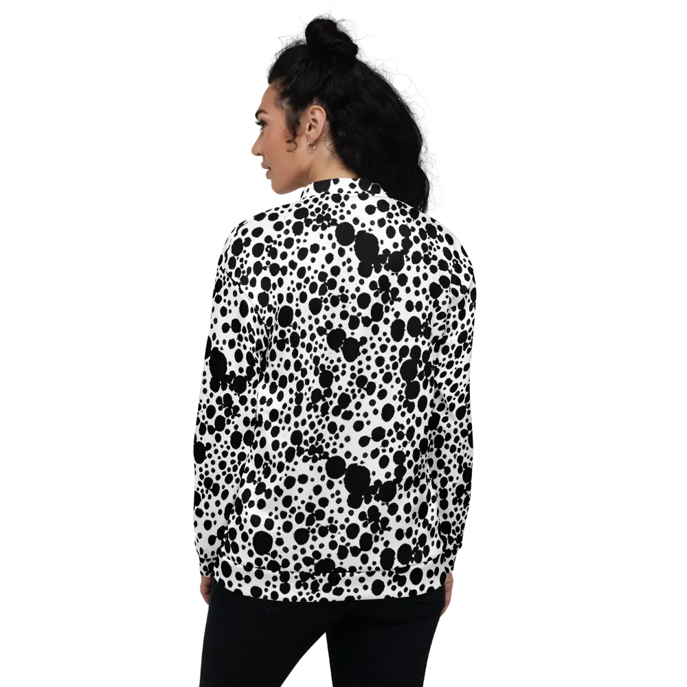 Dappled Shadow Dance on Bomber Jacket — Back