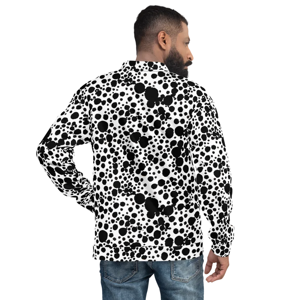 Dappled Shadow Dance on Bomber Jacket — Back