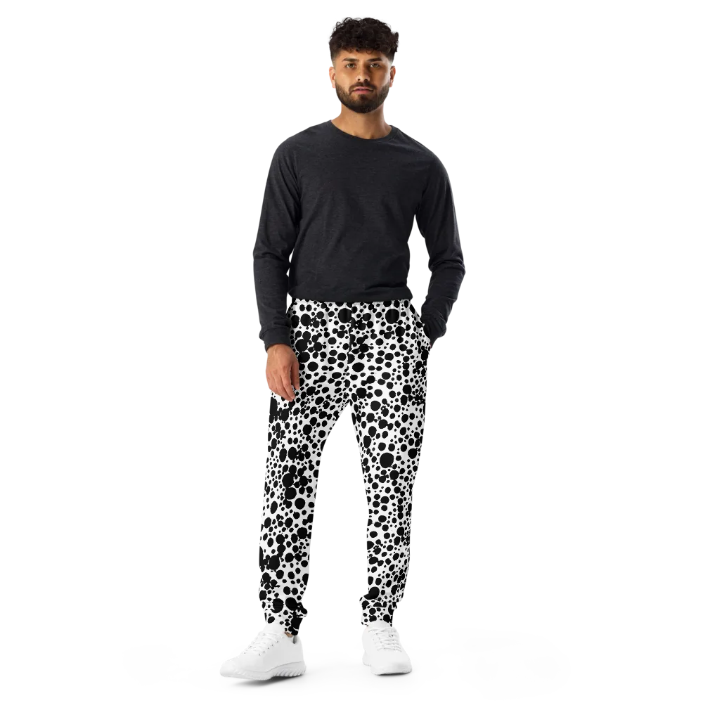 Dappled Shadow Dance on Men's Joggers — Front