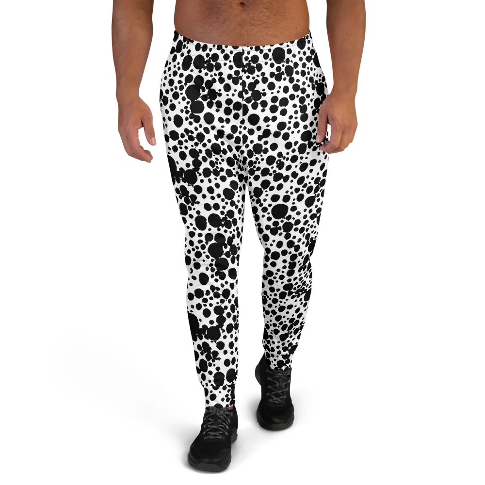 Dappled Shadow Dance on Men's Joggers — Front