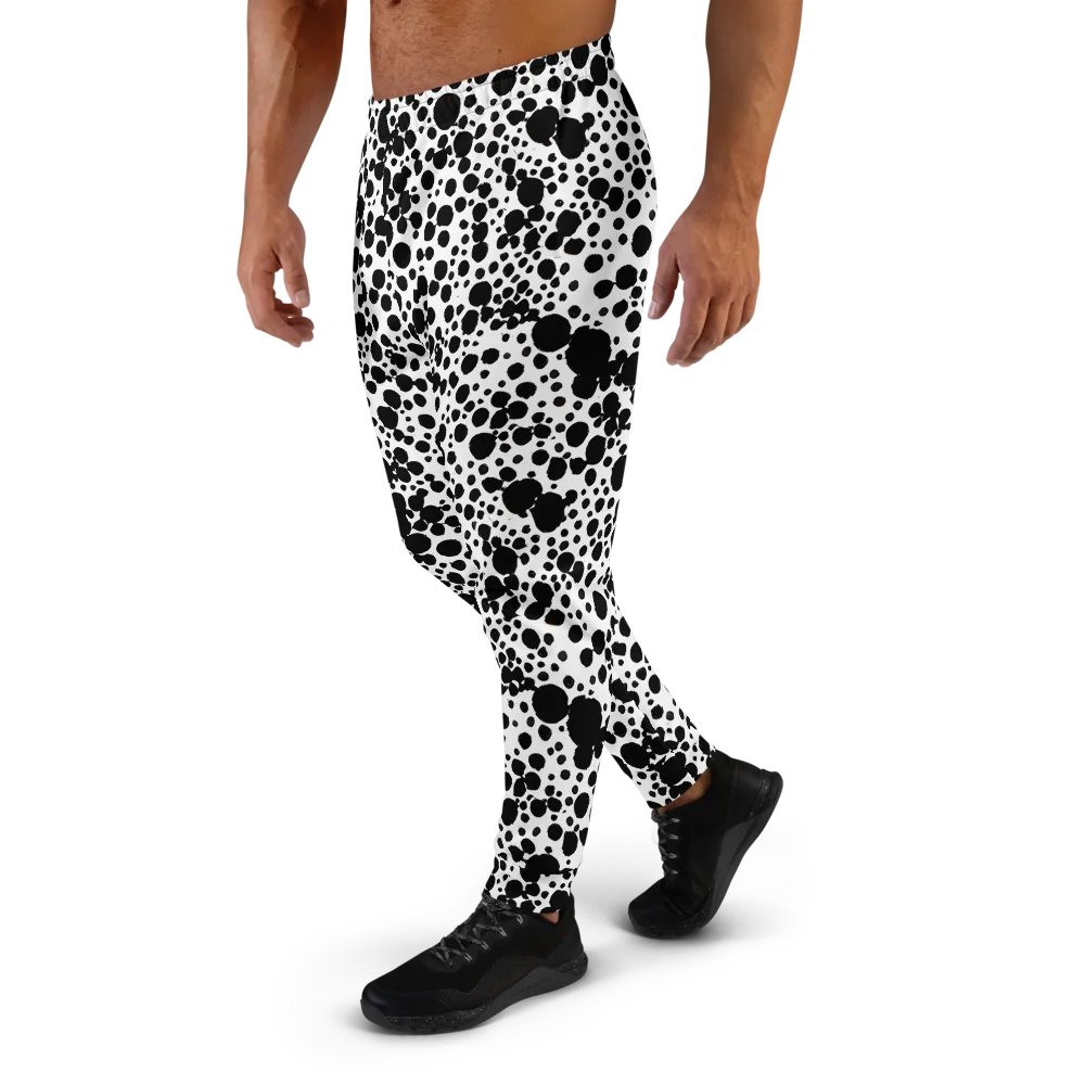 Dappled Shadow Dance on Men's Joggers — Left