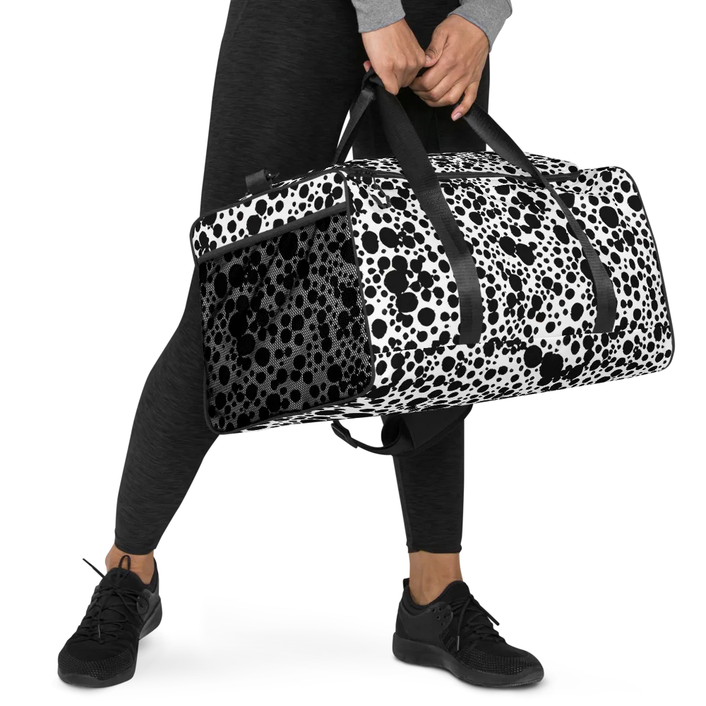 Dappled Shadow Dance on Duffle Bag — Right Front