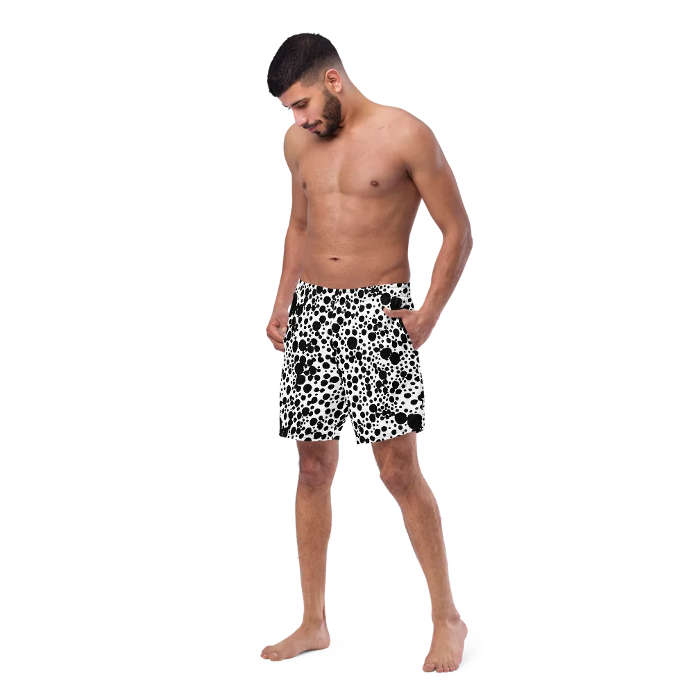 Dappled Shadow Dance on Swim Trunks — Left Front