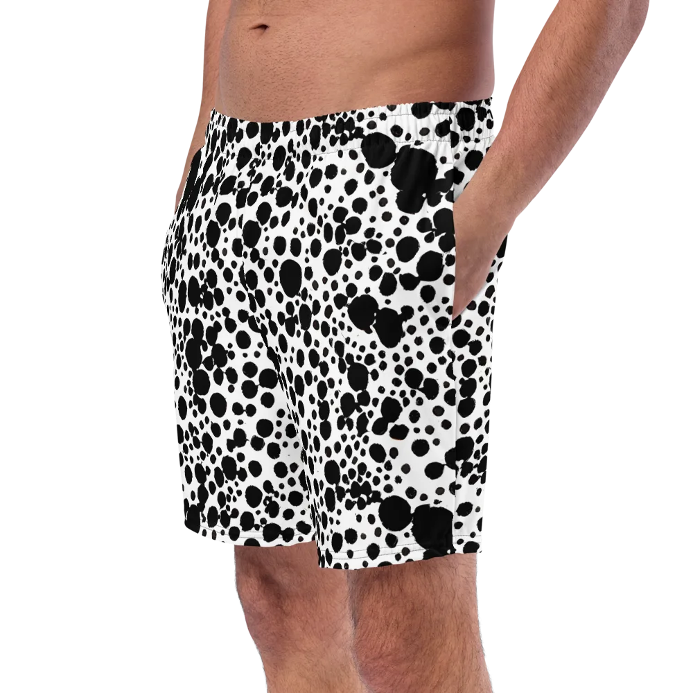 Dappled Shadow Dance on Swim Trunks — Left Front