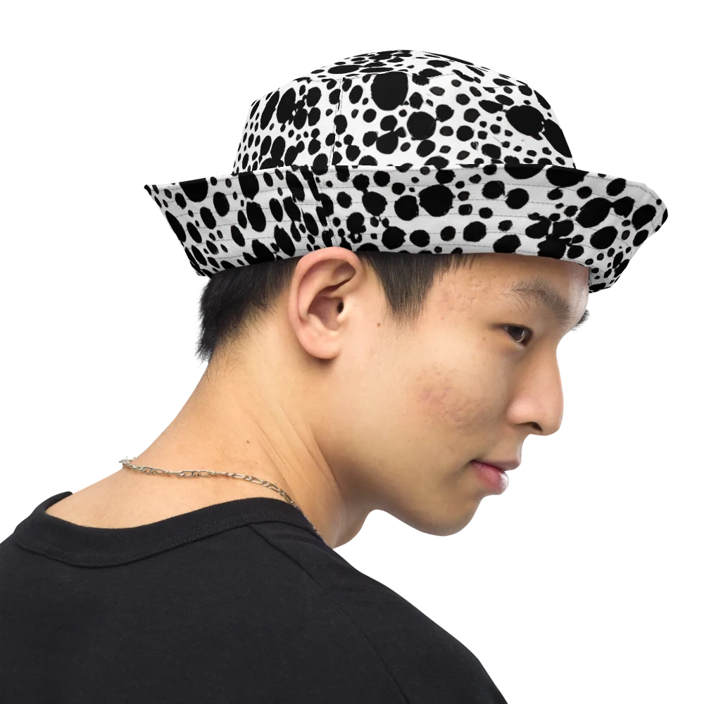 Dappled Shadow Dance on Reversible Bucket Hat — Right Outside