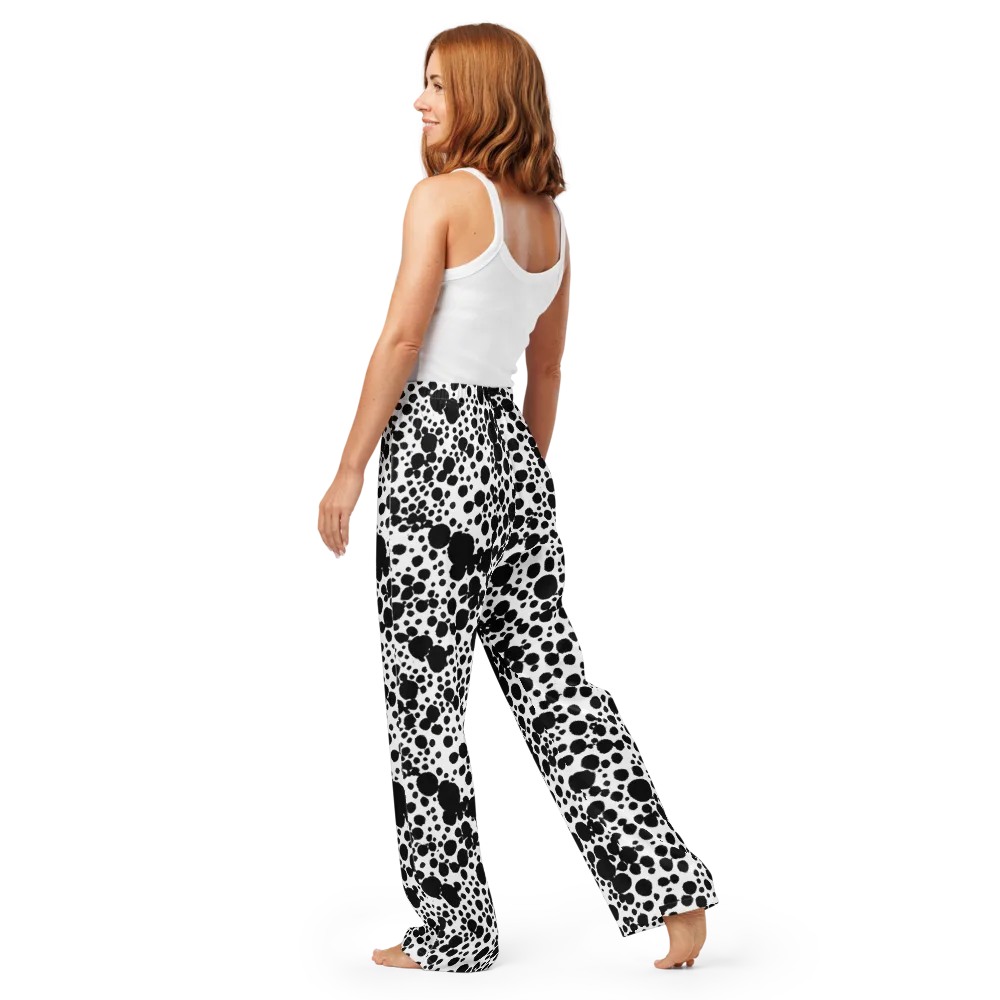 Dappled Shadow Dance on Women's Pajama Pants — Back