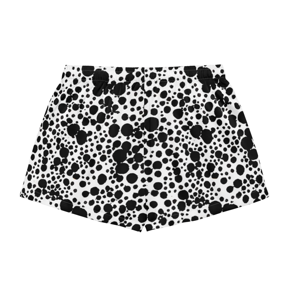 Dappled Shadow Dance on Women's Pajama Shorts — Back