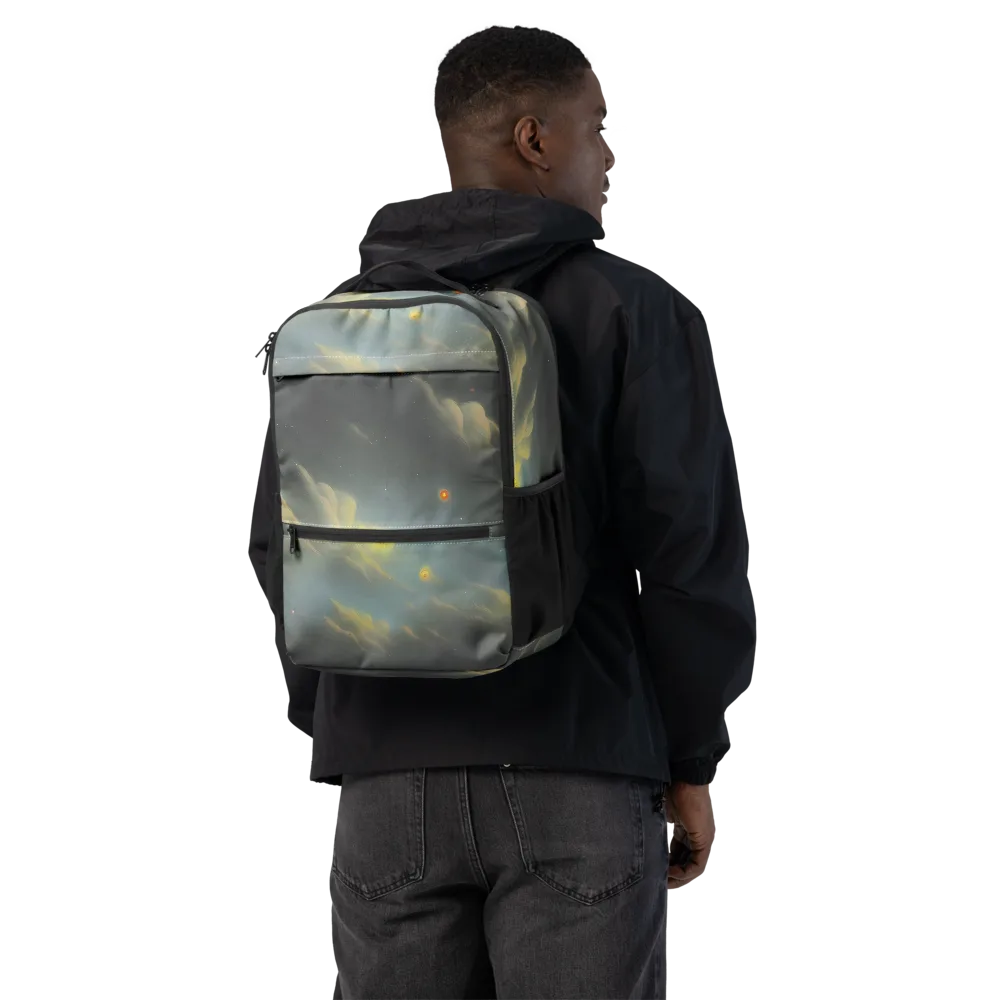 Dreamy Ascent on Utility Backpack — Back