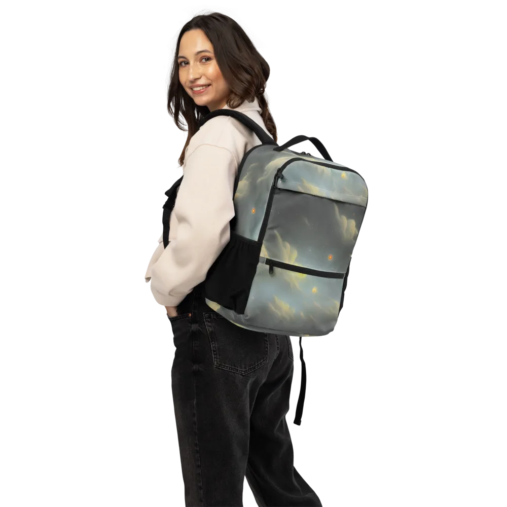 Dreamy Ascent on Utility Backpack — Back