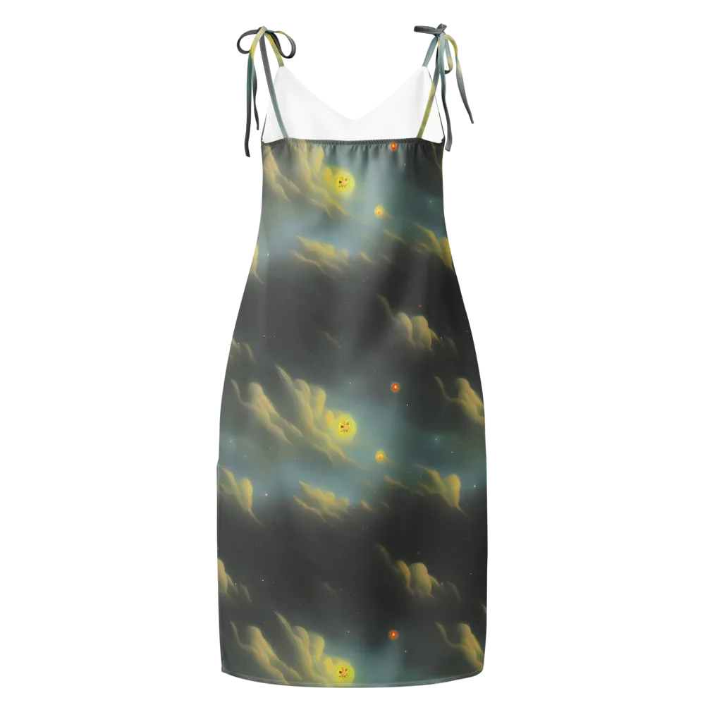 Dreamy Ascent on Slip Dress — Back