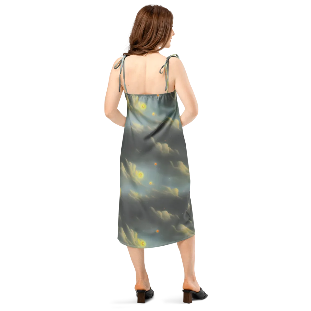 Dreamy Ascent on Slip Dress — Back