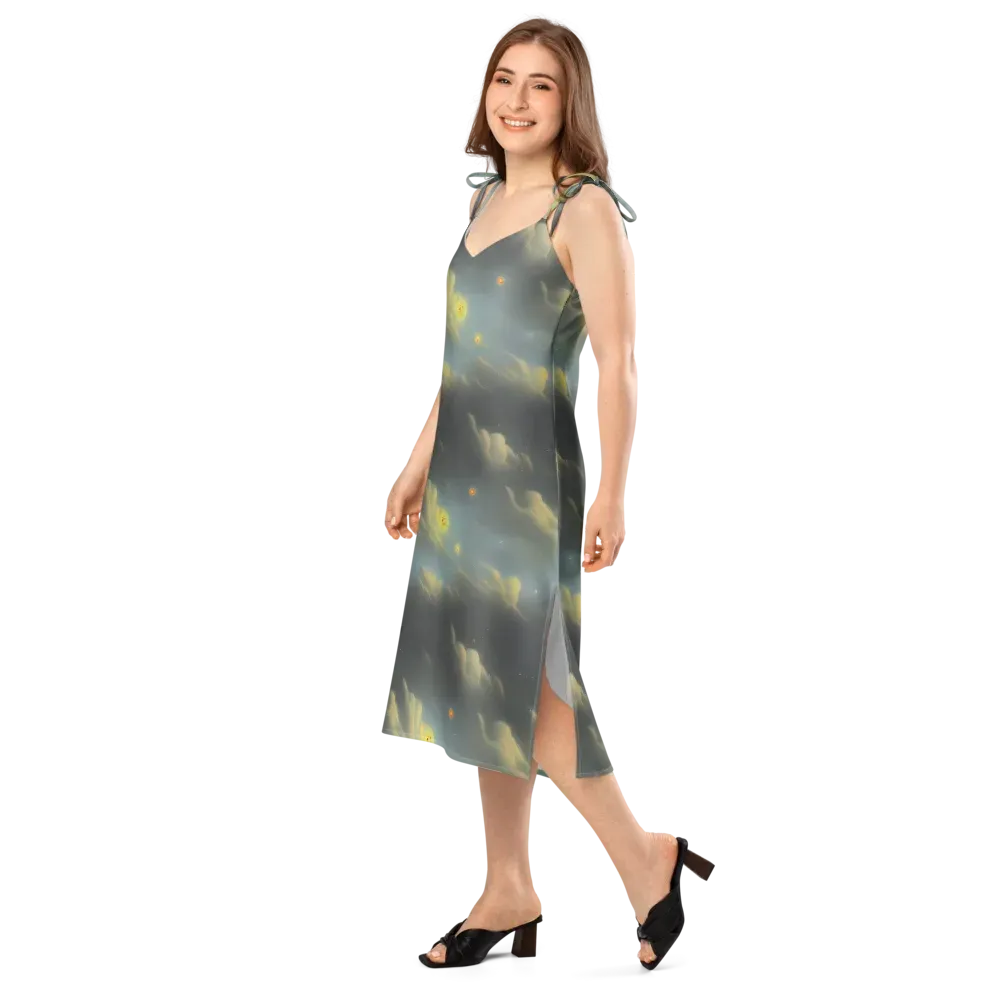 Dreamy Ascent on Slip Dress — Left Front