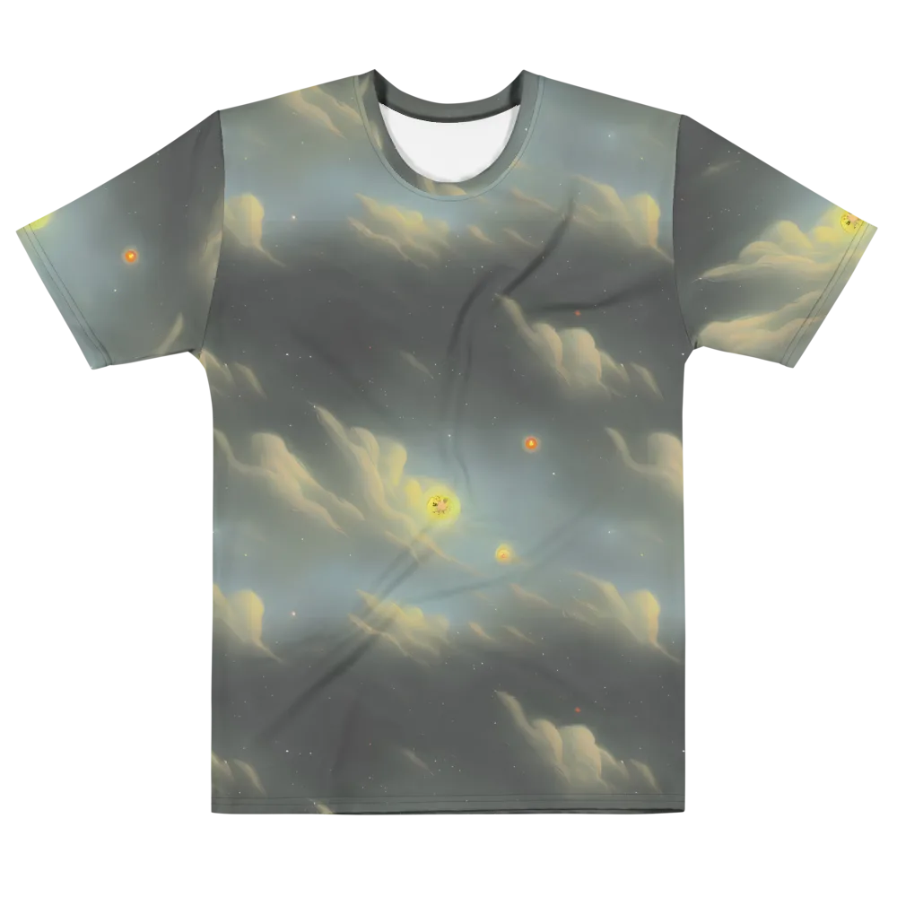 Dreamy Ascent on Men's Cotton Crew Neck T-Shirt — Front