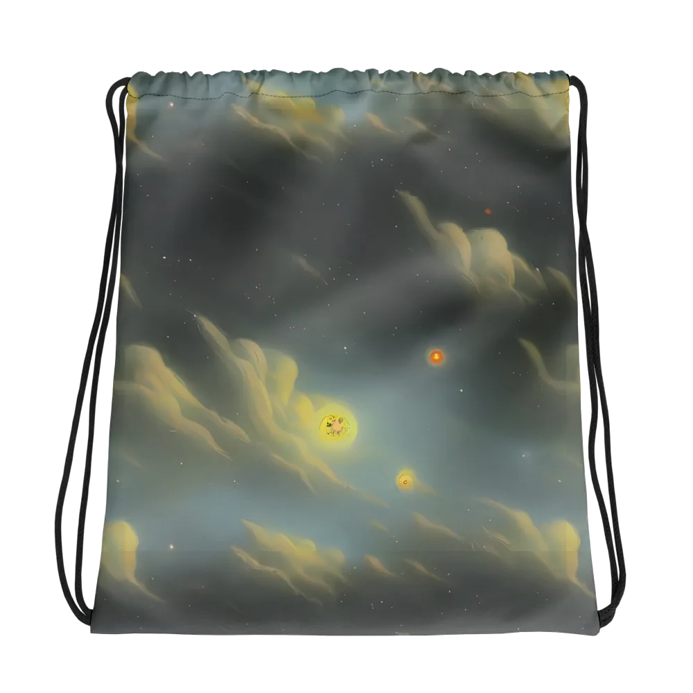 Dreamy Ascent on Drawstring Bag — Photo