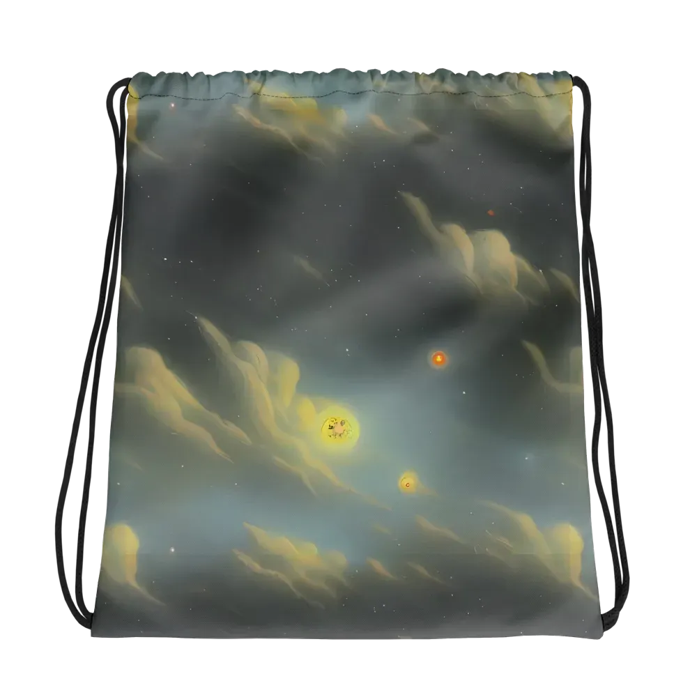 Dreamy Ascent on Drawstring Bag — Photo